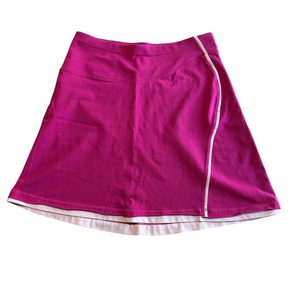Mountain Hardwear Sz S Fuchsia Elastic Waist Stretch Pull On Active Skirt